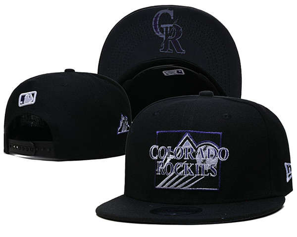 Colorado Rockies Stitched Snapback Hats 001